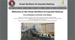 Desktop Screenshot of gncrailway.org