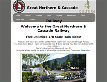 Tablet Screenshot of gncrailway.org